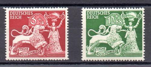 Alemania Imperio Nº Yvert 740/741 Valor Catalogo 3.5€ Nº MIchel 816/17 (**)
